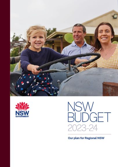 NSW Budget 2023-24 Our plan for Regional NSW Cover