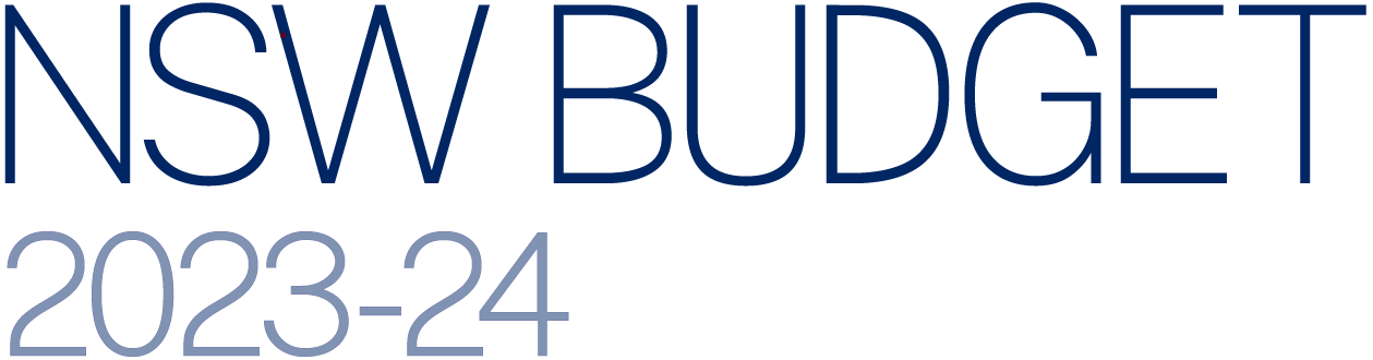 NSW Budget 2023-24 Primary Logo