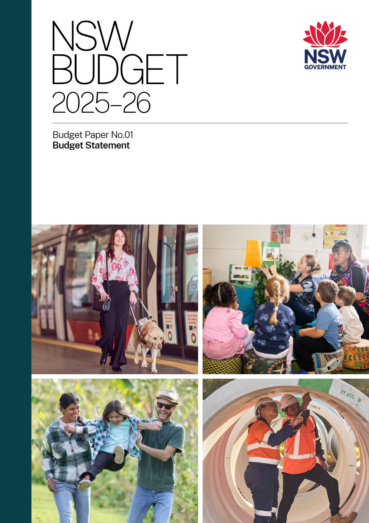 NSW Budget 2025-26 Budget Statement Cover