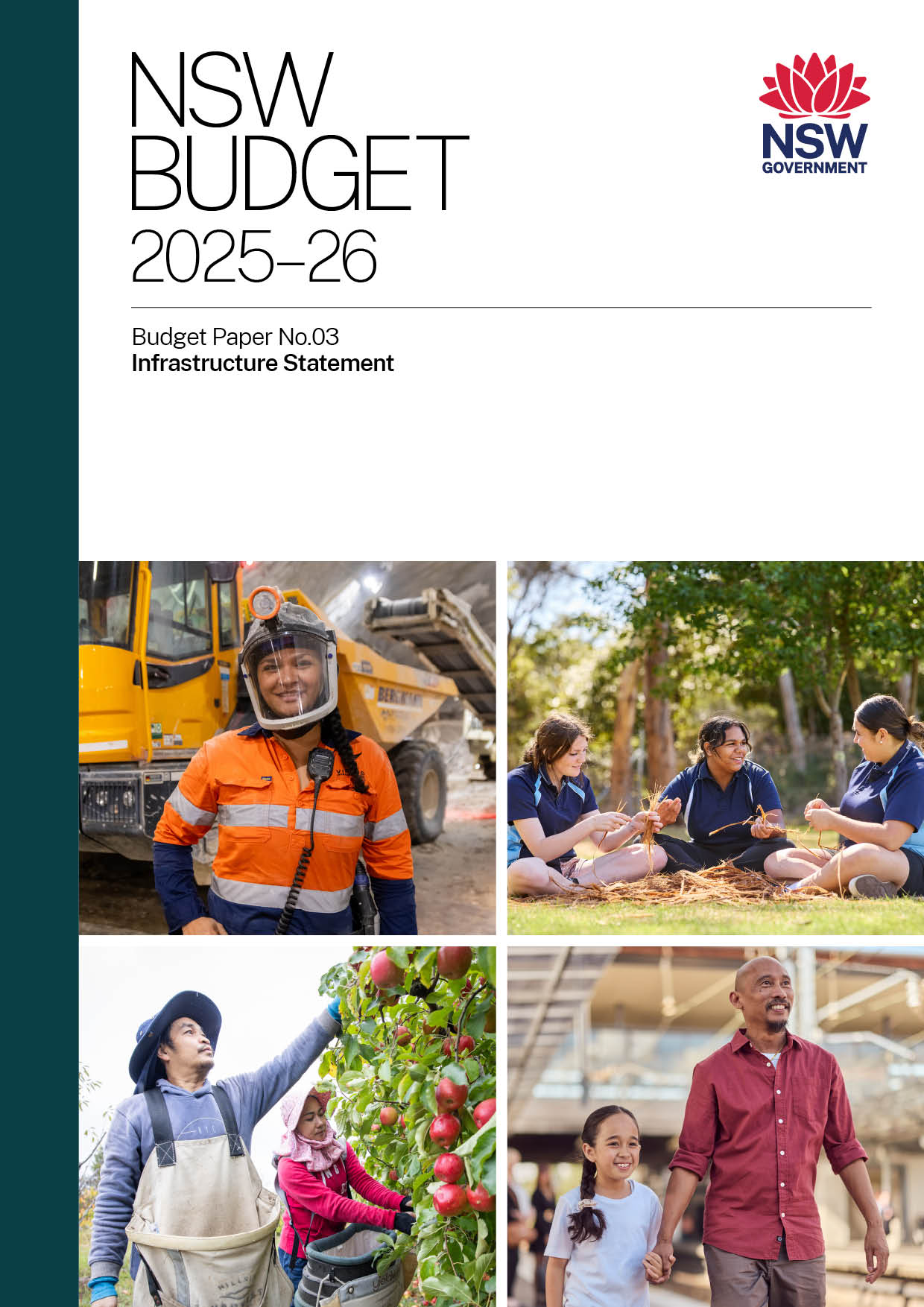 NSW Budget 2025-26 Infrastructure Statement Cover