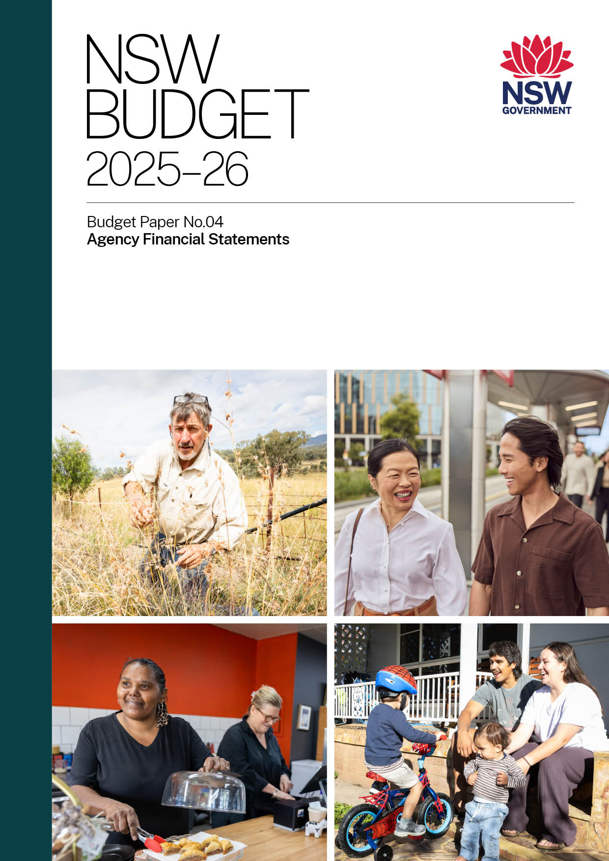 NSW Budget 2025-26 Agency Financial Statements Cover