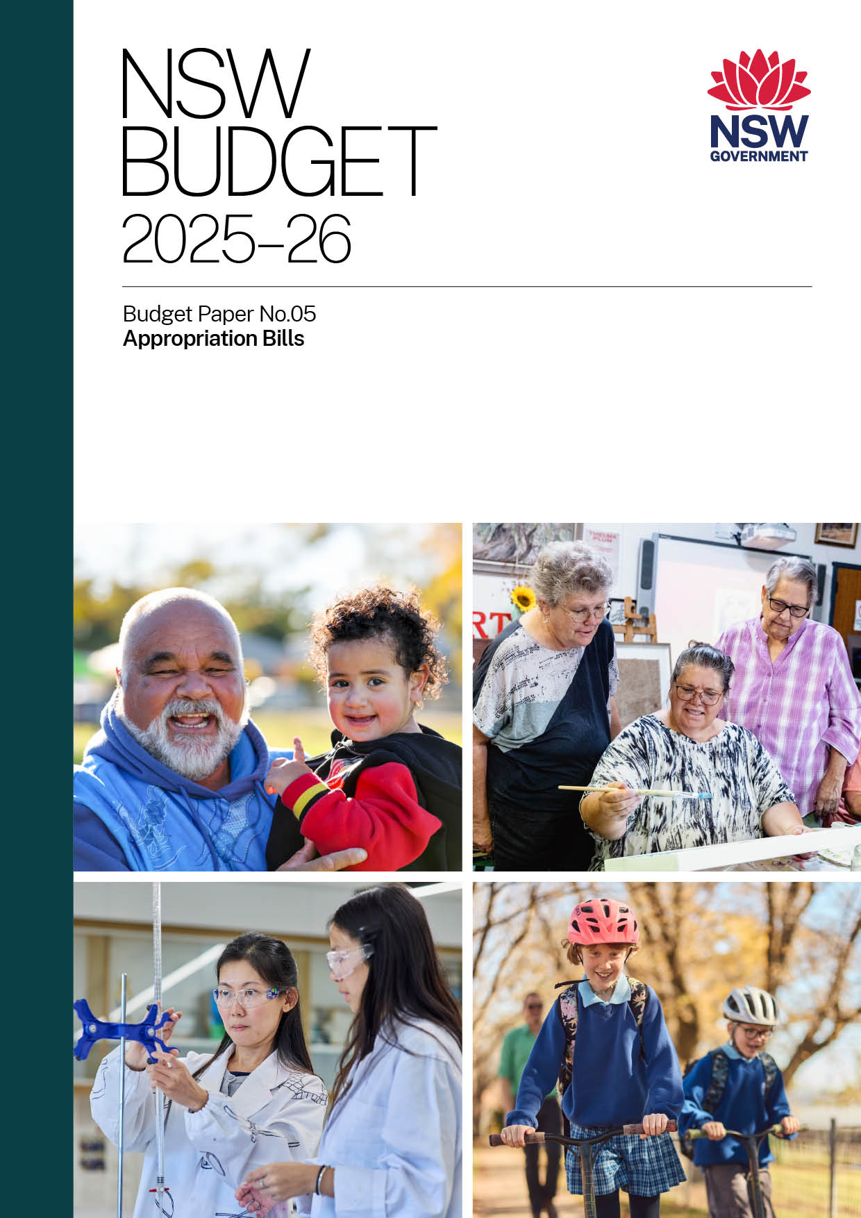 NSW Budget 2025-26 Appropriation Bills Cover