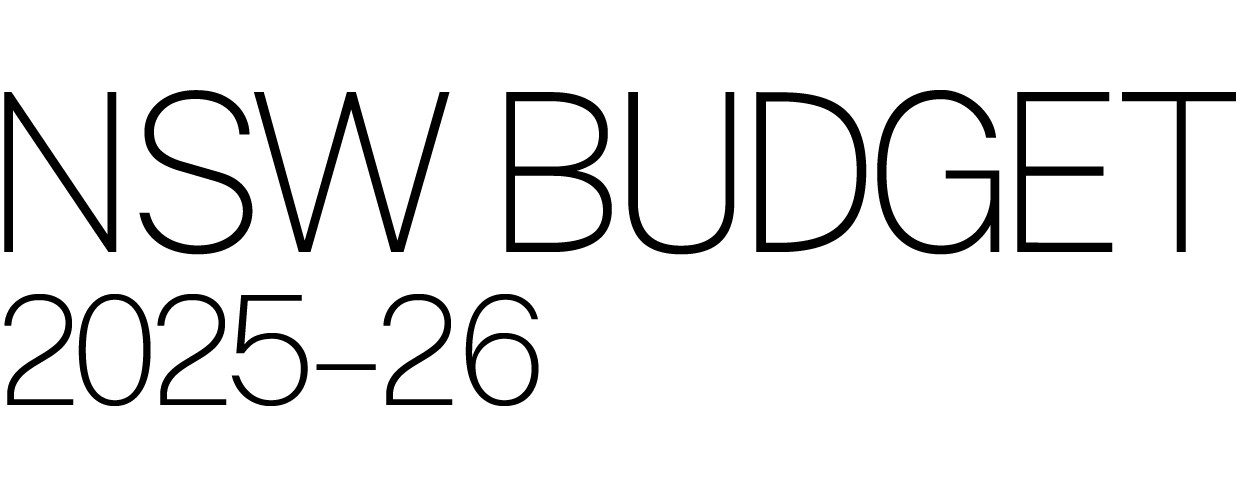 NSW Budget 2025-26 logo