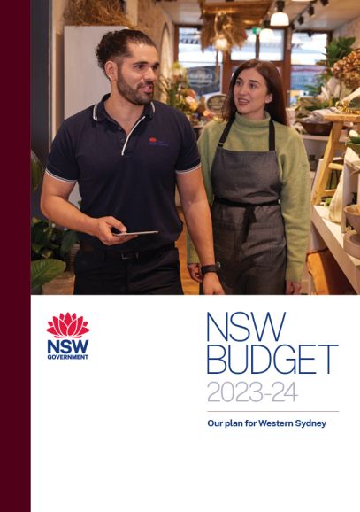NSW Budget 2023-24 Our plan for Western Sydney Cover